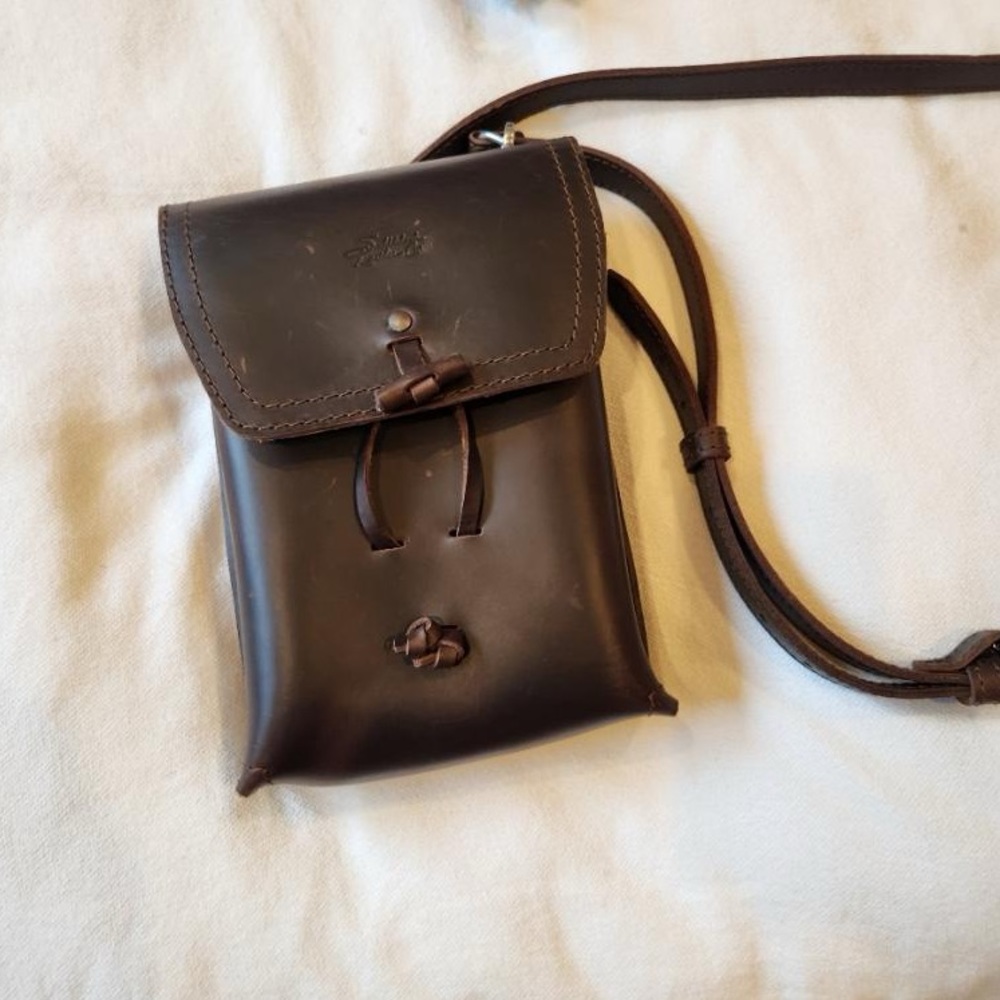 Saddleback leather company EDC leather satchel